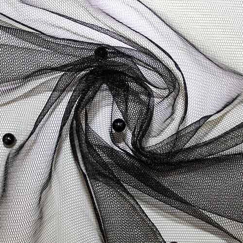 Pearl tulle - Black