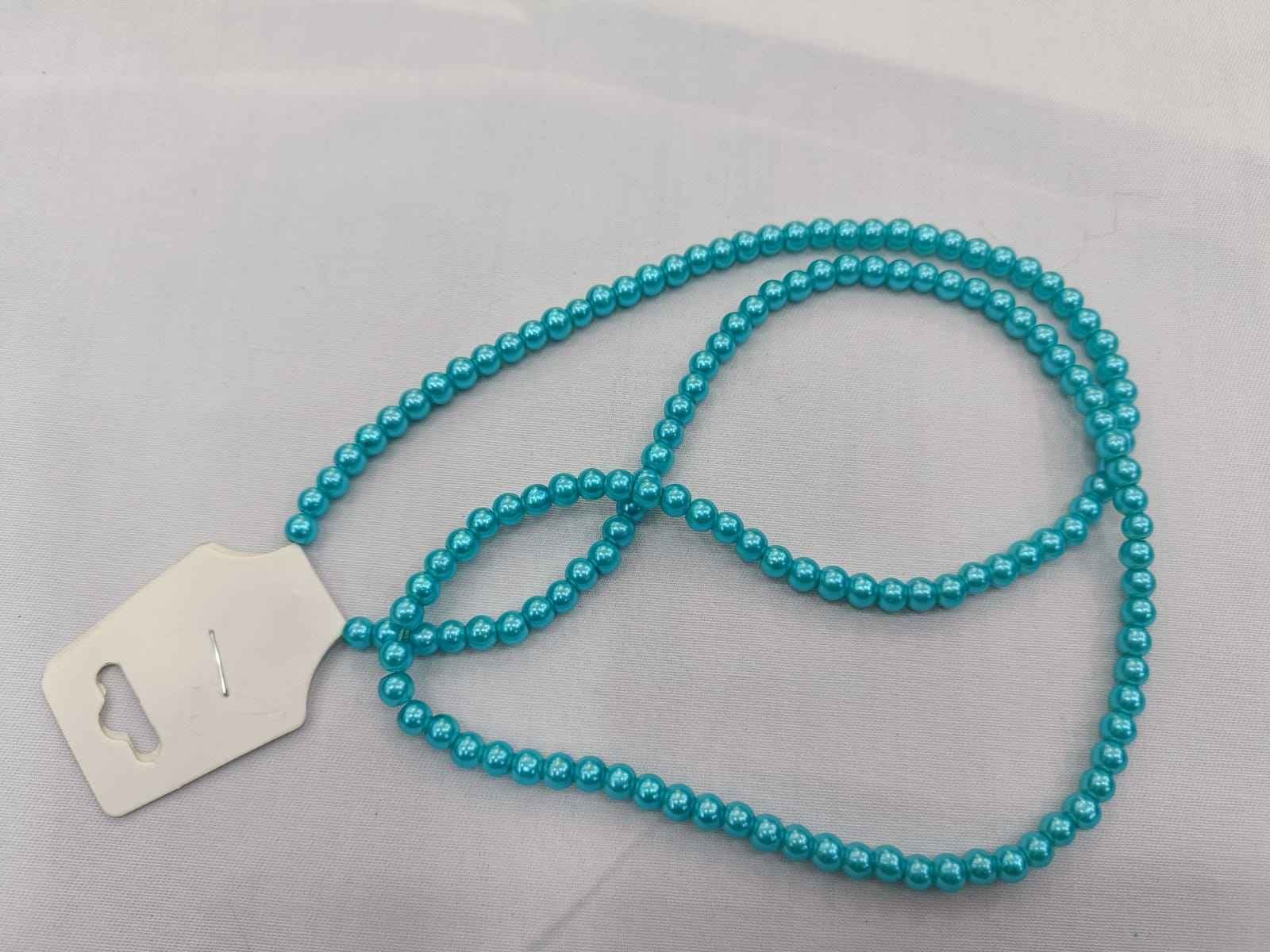 Glass beads 8mm - Blue