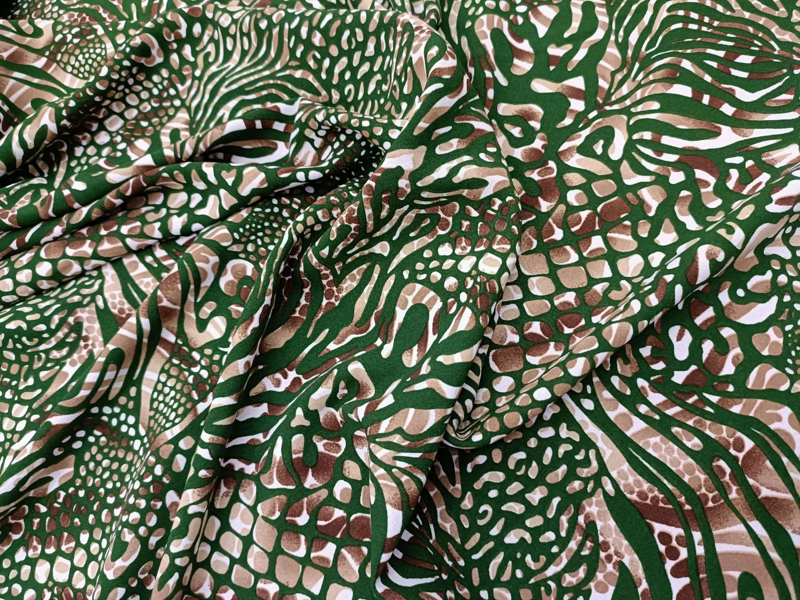 Satin Flow Animal print