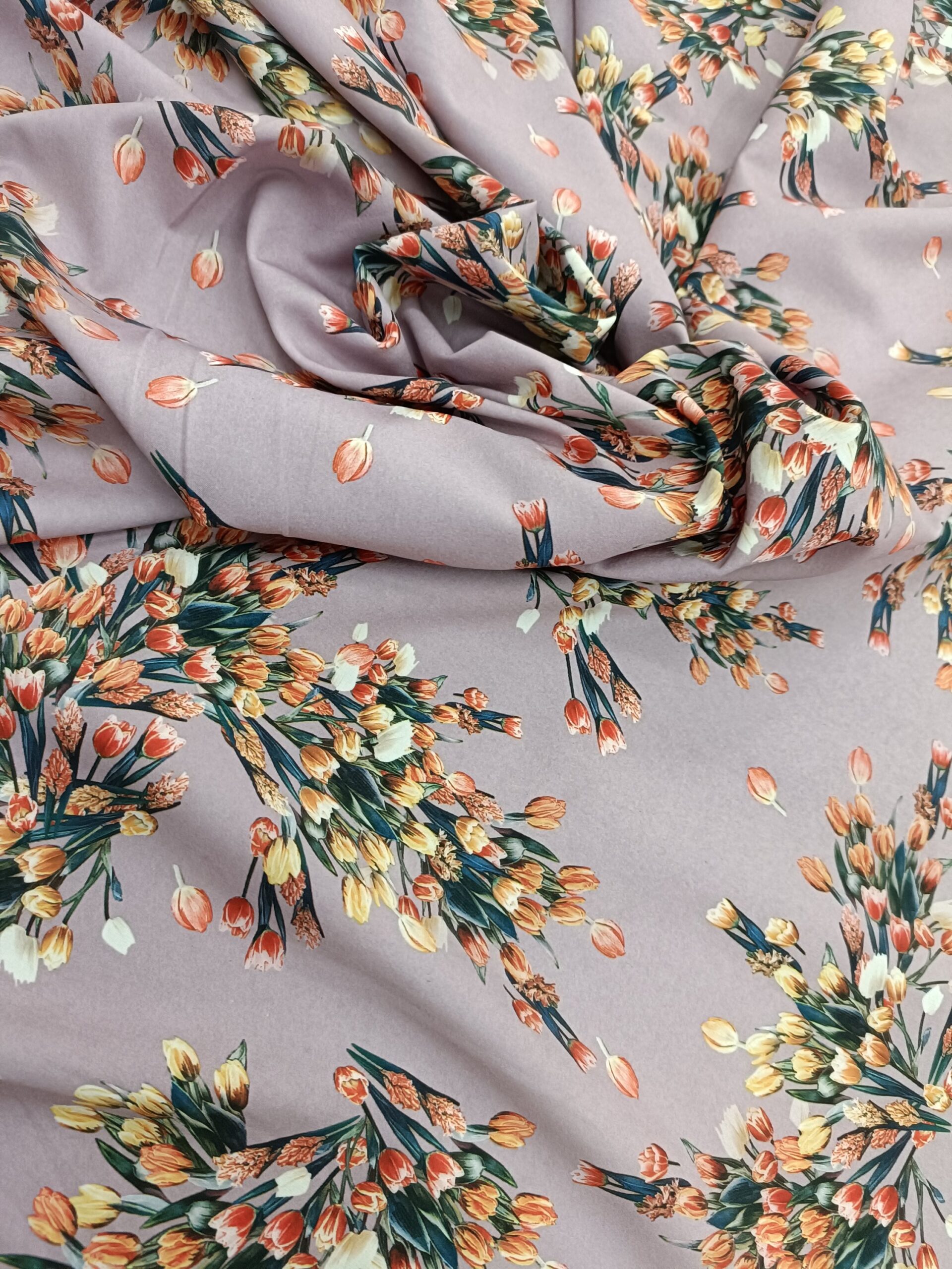 Printed Supersoft - Bouquet Orange
