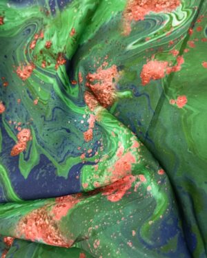 Printed Supersoft - Marble Orange