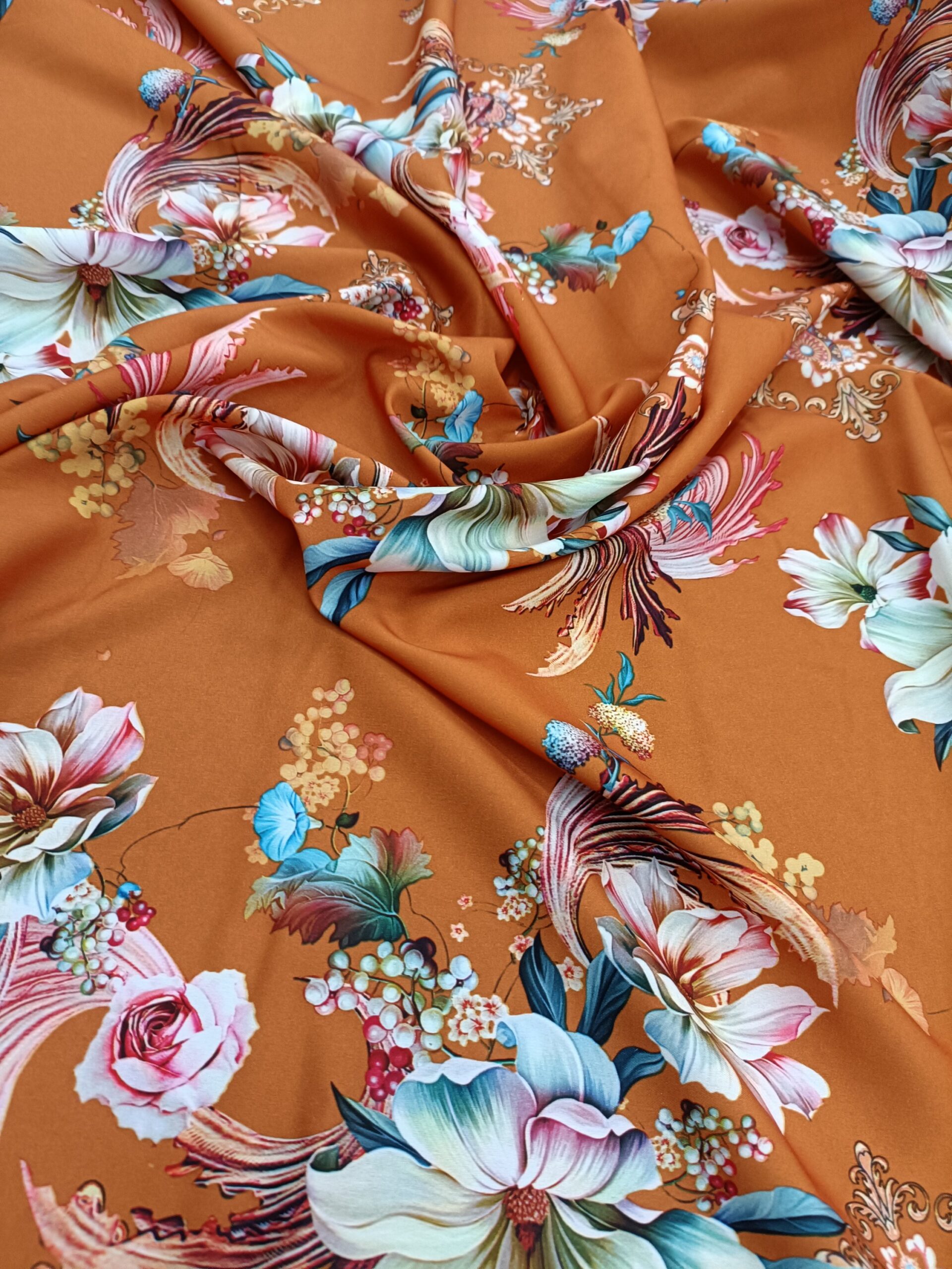 Printed Supersoft - Burnt Orange