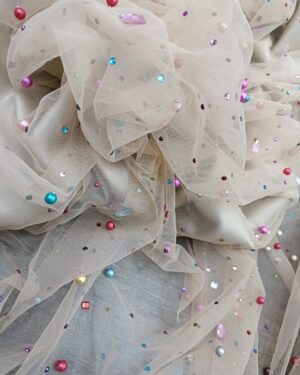 Tulle Dazzle - Nude
