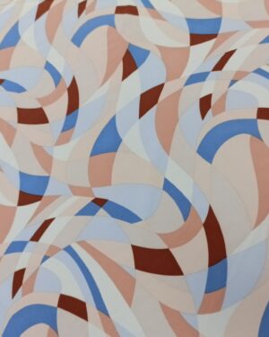 Printed Supersoft Abstract blue
