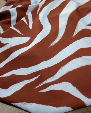 Digital Armani Prints Zebra Blue