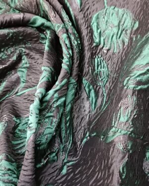 Kiara Brocade Tulip Green