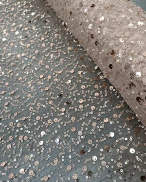 BEADED SEQUINS ROSE GOLD