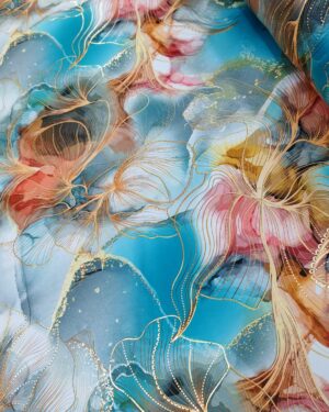 Foil Duchess Ocean Gold