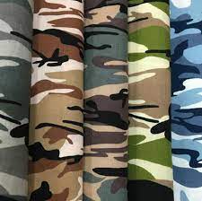 Camouflage Print Fabric