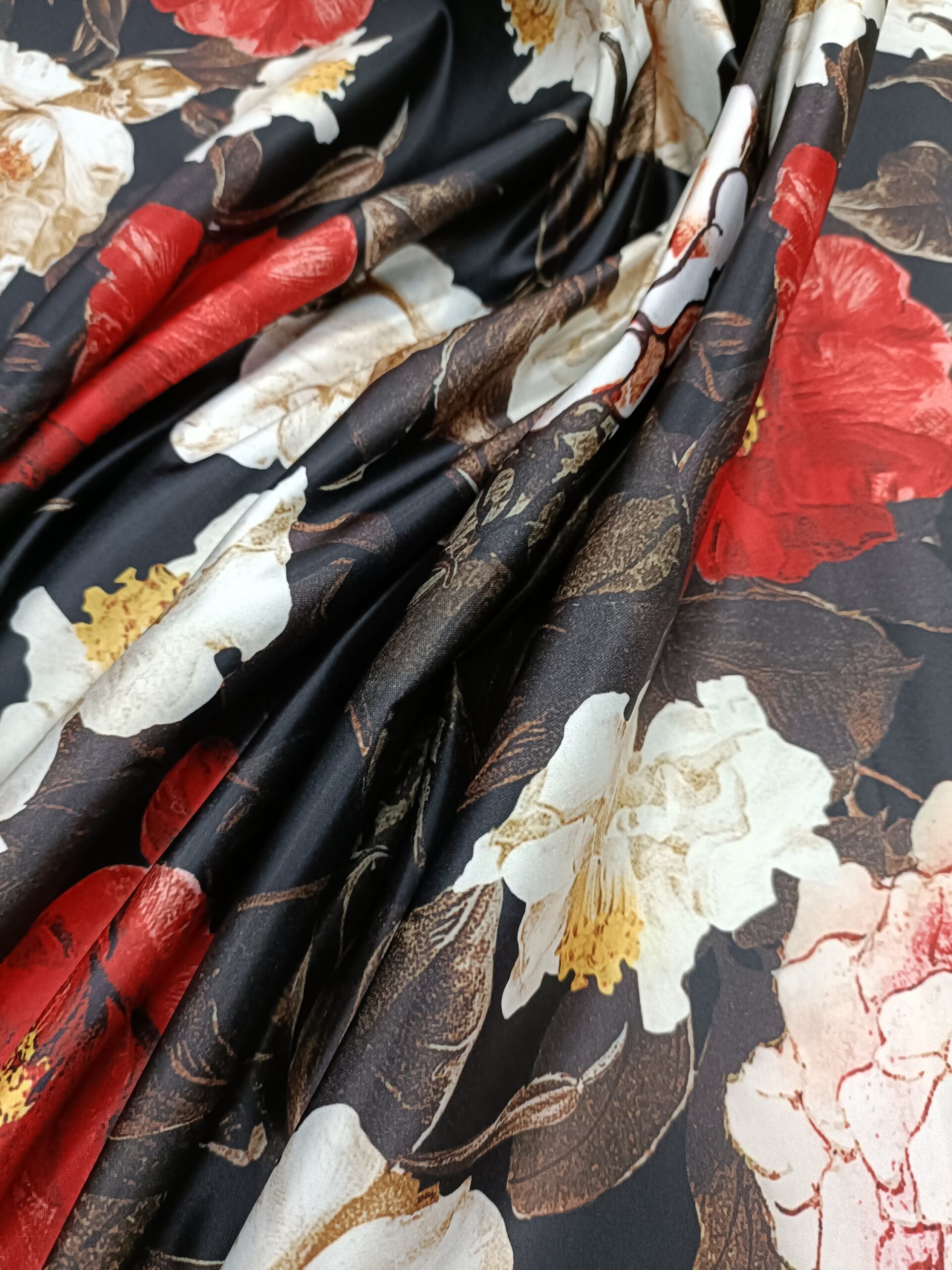 Printed Duchess Satin D#58