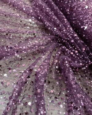 BEADED SEQUINS PURPLE