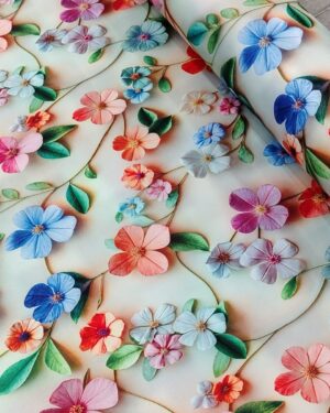 Printed Duchess Satin -  PD06